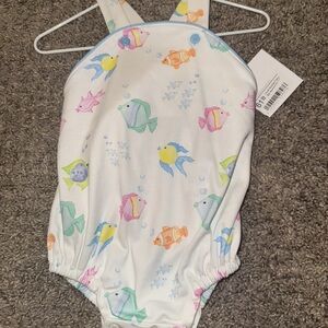 Colorful Fish Print Baby Bubble